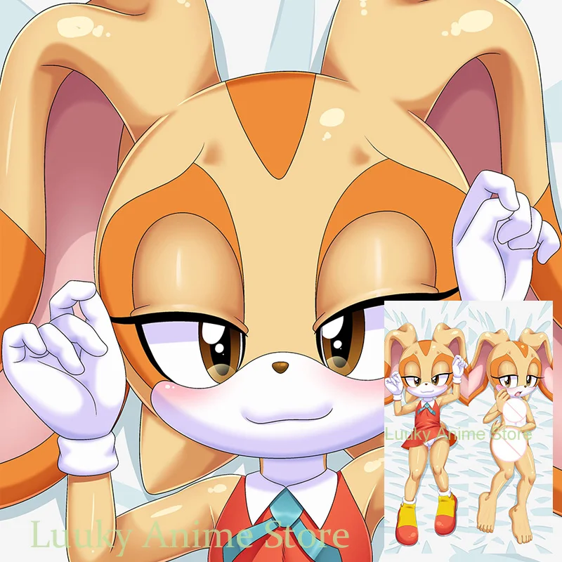 

Dakimakura аниме крем кролик двусторонний принт наволочка для тела в натуральную величину