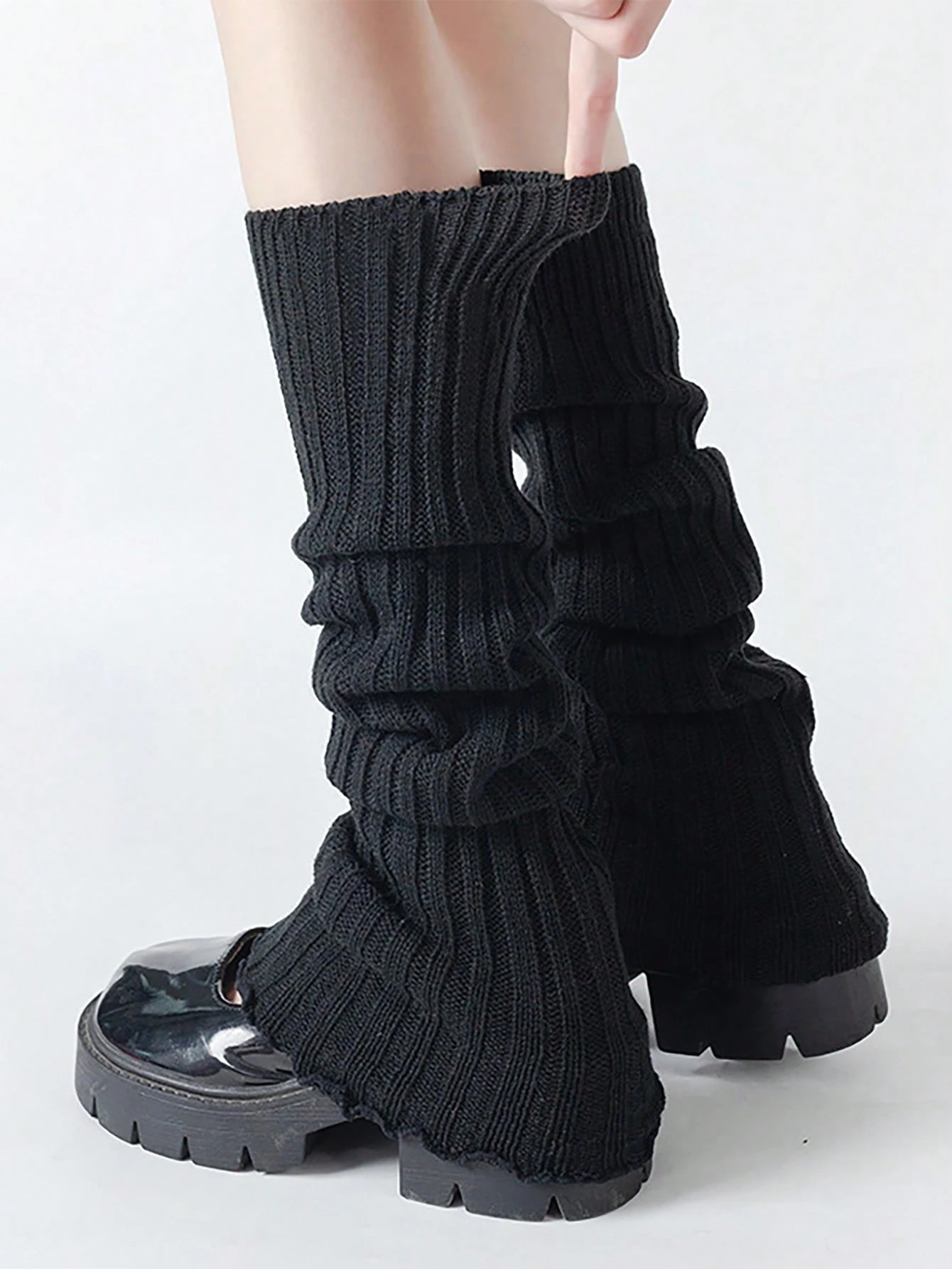 1 pair of women's socks, stacked socks, leg guards, special promotion, Y2K style, cute, sporty, fun socks, fashionable gift