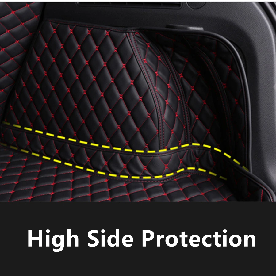 SJ XPE Custom Full Set Fit For Hyundai MUFASA 2023 YEAR Auto Fittings Waterproof Car Trunk Mat Tail Boot Tray Liner Rear Cargo