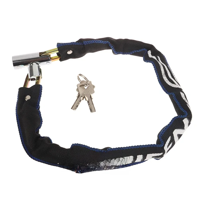 AliExpress NONE 60CM Heavy Duty Bike Chain Lock, Anti-Theft Safety Lock for Mountain Bike, Road Bike, Motorcycle, Scooter, with Key