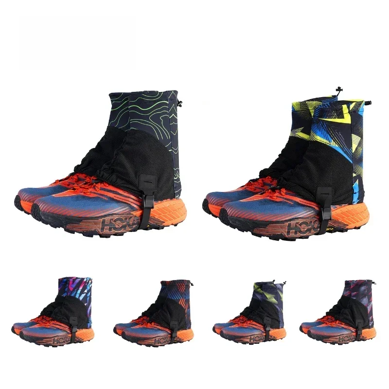 AliExpress NONE MAP BROTHER F1001 Outdoor Unisex High Running Trail Gaiters Protective Sandproof Shoe Covers For Marathon Hiking Reflective