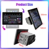 10,1 Zoll drehbarer vertikaler Bildschirm Autoradio 2 Din Android Multimedia DVD Player GPS Navigation Autoradio Carplay Android Auto 3