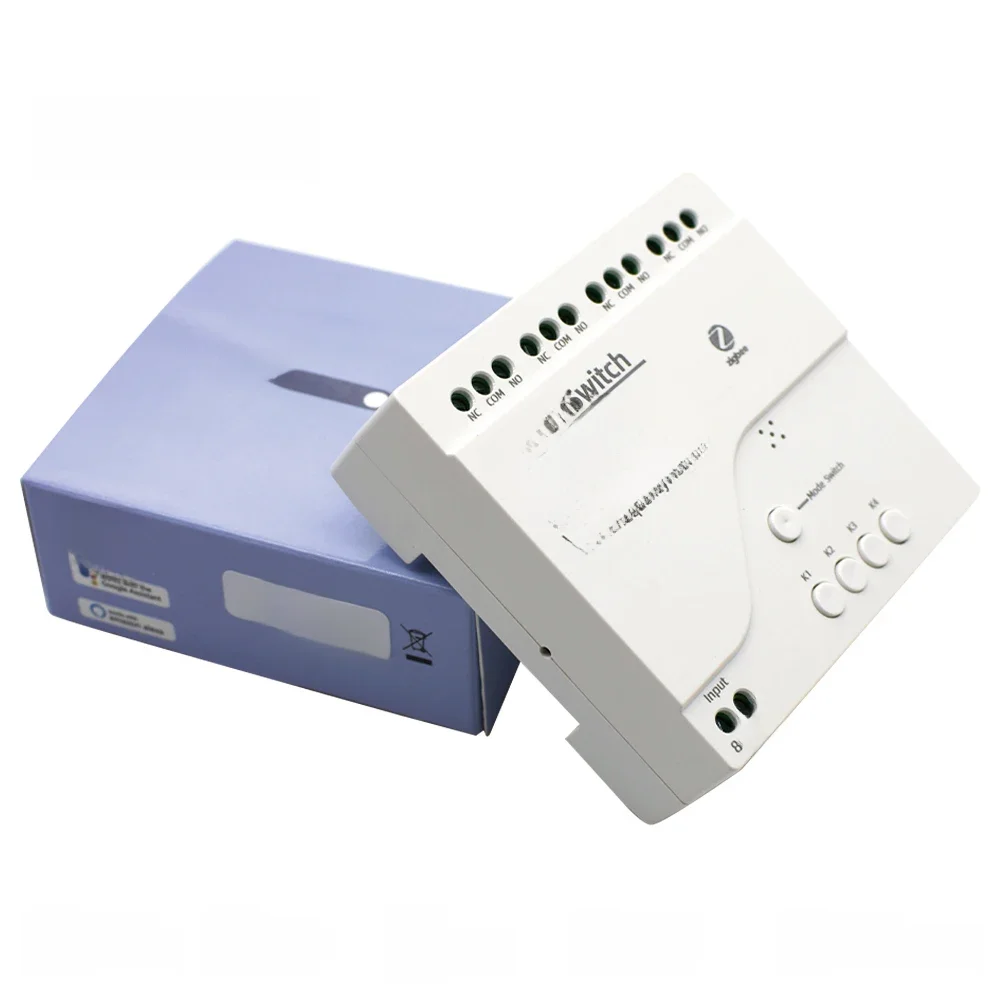 220V Zigbee 3.0 Smart WiFi Motor Light Switch Module 16A 12V 24V 110V 4 Channels RF433 Relay for Alexa Alice Google Home — zdjęcie produktu 7