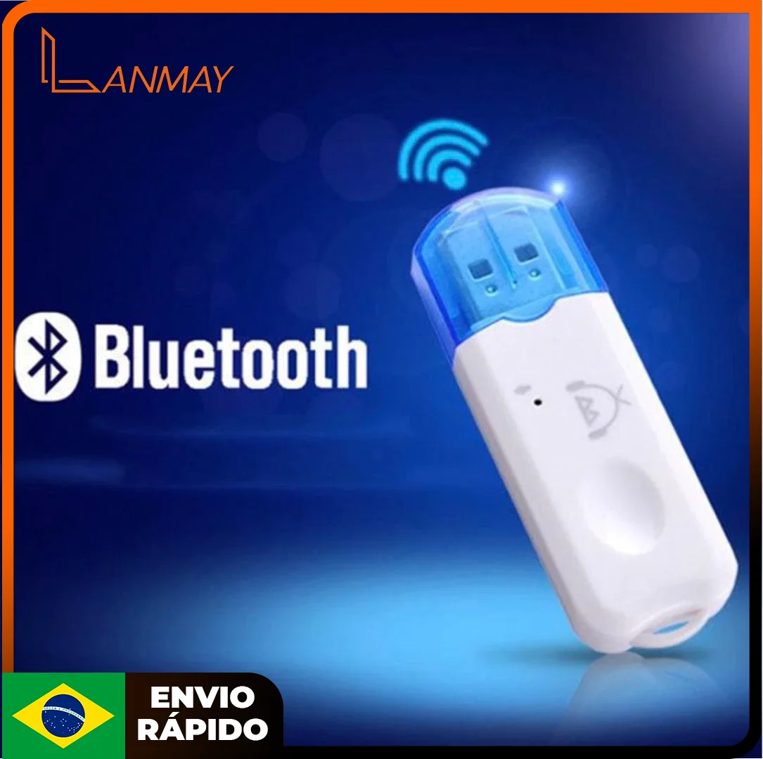 Lanmay Bluetooth Receiver Usb Pendrive Car Musica Plug Your Phone In This Adapter via Bluetooth Quick Shipping