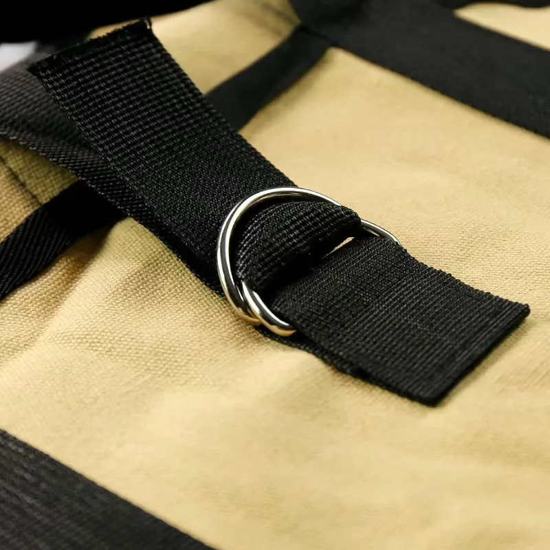 حقيبة حمل سجل شديدة التحمل - حقيبة حطب خارجية مع مقابض معززة - حقيبة حمل وتخزين متينة للخشب للتخييم #5