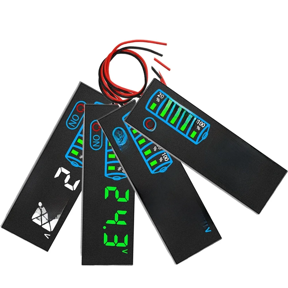 DC7-40V Batterij Niveau Indicator 12V 24V 36V 48V Zuur/Lipo Lithium Batterij Capaciteit Board Voltage batterij Opladen Tester ﻿ - afbeelding 2