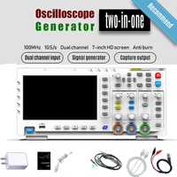 FNIRSI 1014D Digital Oscilloscope 2in1 Dual Channel Input Signal Generator