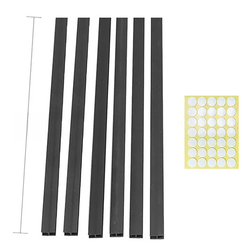 Bandes de rangement pour dosettes de café, support pour dosettes, gain de place, compatible avec les dosettes de tasse K, café et café, paquet de 6