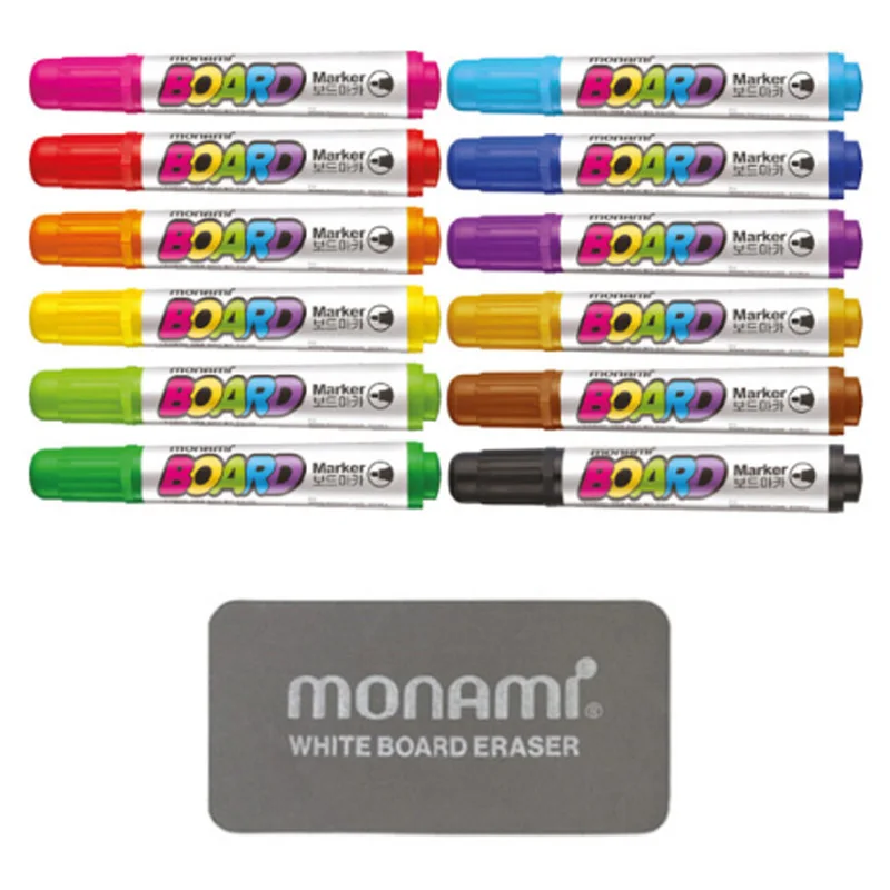 Monami board Maka 12 colors + a set of the following: