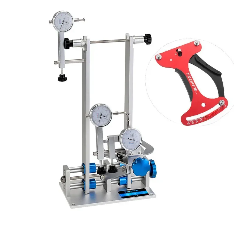 AliExpress TOOPRE Toopre Professional Bicycle Wheel Truing Stand With Dial Indicator Gauge Bike Adjustment Rims Mtb Road Bike Wheel Repair Tools