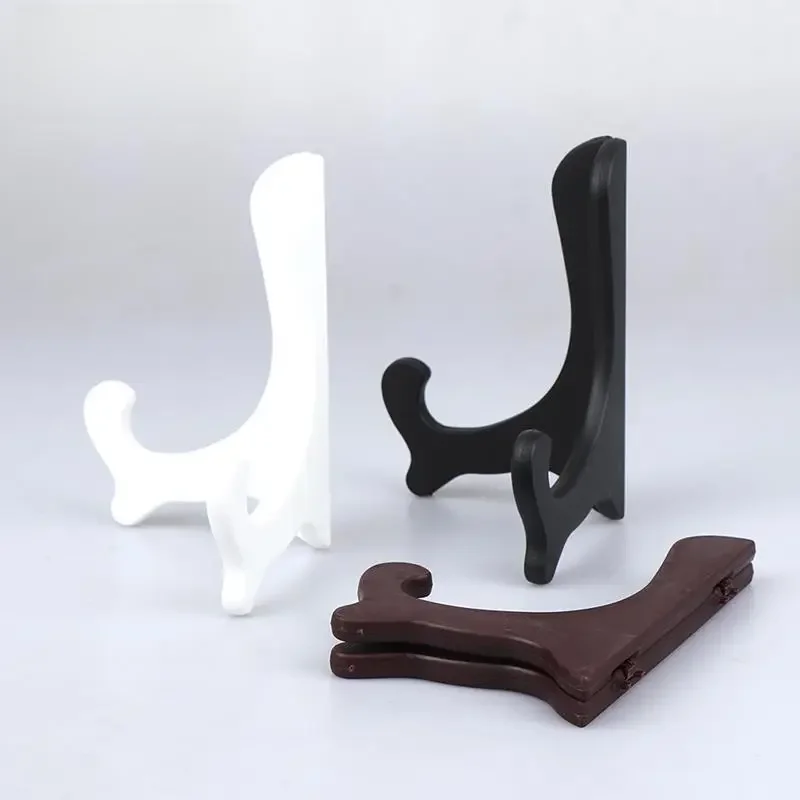1Pcs Draagbare Ezels Plaat Houders Display Stand Stander Fotolijst Foto Gereedschap Display Afdruiprek Woondecoratie - afbeelding 2