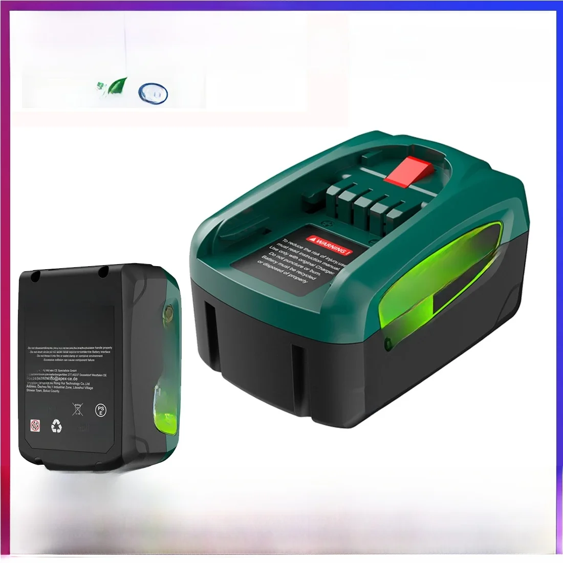 Voor Bosch PBA 5.0/8.0Ah Vervangende Batterij 18V Voor Bosch PBA PSB PSR Batterij Huis & Tuingereedschap Batterij AL1810CV AL18815CV - afbeelding 2