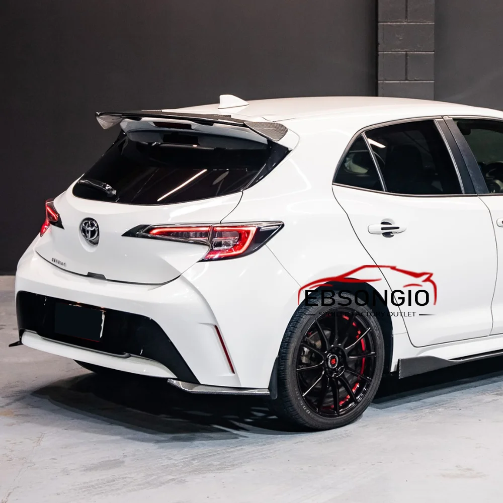 2019 to 2025 For Toyota Corolla E210 5-Door Hatchback Rear Roof Spoiler Wing Lip High Quality ABS Body Kit Car Styling view 2