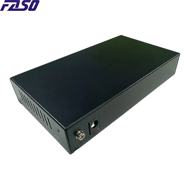 2.5GbE Unmanaged Switch 6 Port 2.5G RJ45 Network Switch with 2 Port 10G SFP+ Uplink Web Managed Hub Internet Distributor Fanless
