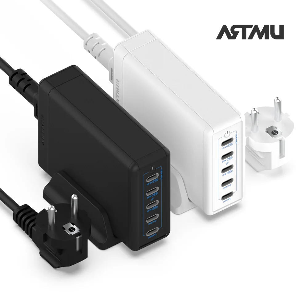 Artmu USB PD 230W PPS GaN ground multi super fast charger GE610