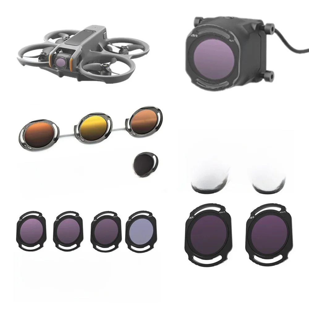 Avata 2 Glass UV CPL Star Night ND8 ND16 ND32 ND64 ND256 ND8PL 16PL ND PL Osłona filtra obiektywu do DJI O4 Air Unit Pro & DJI AVATA 2 — zdjęcie produktu 7