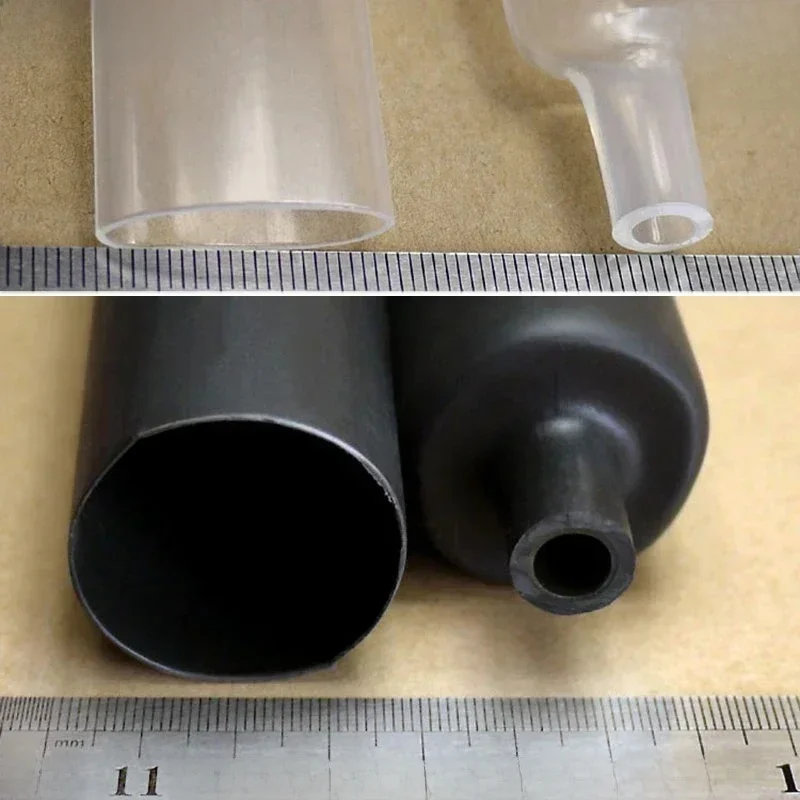 Tube thermorétractable 1 ~ 10M 3:1, 1.6/2.4/3.2/4.8/6.4/7.9/9.5/12.7/15.4/19.1/25.4/30/39/50mm avec colle à Double paroi
