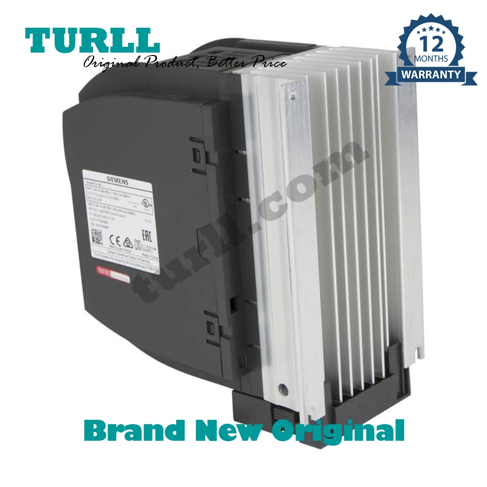 6SL3210-5BE21-1CV0 6SL32105BE211CV0 SINAMICS V20 380-480 V 3 AC -15/+10% 47-63Hz rated power 1.1 kW Original Brand New SIEMENS