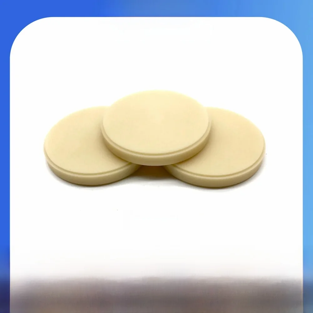 Disque en acétal/PMMA flexible, blocs de couleurs A1 A2 A3 A3.5, fournitures de laboratoire dentaire, système ouvert, pièce vierge pour fraisage CADCAM, cadre de prothèse dentaire