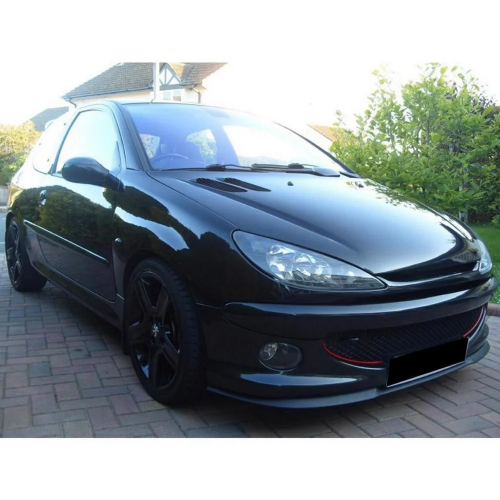 Pro peugeot 206 CUPRA R přední SPOILER přední hojnost lippe spoiler lippe univerzální 3ks tělo souprava sport lippe tuningu ochránce kvalita