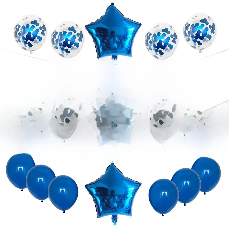 25pcs/set Happy Birthday Balloons Set Foil Letter Balloon Garland Bunting Banners Kids Birthday Party Babay Shower Decoration — zdjęcie 2
