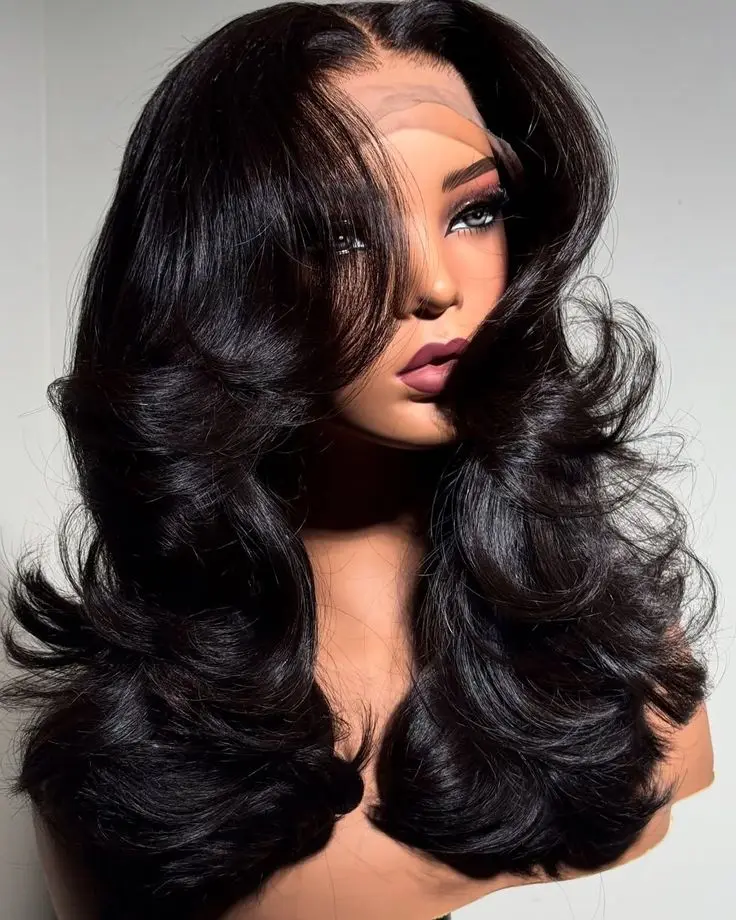 

Парик из натуральных волос с волнистой текстурой, плотность 250%, 13x4, с кружевной передней частью, бразильский, 5x5, без клея, с прозрачной HD-основой 13x6, черный