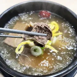 [1+1] 춘천맛집 춘천장 아롱사태곰탕/순살갈비탕 700g