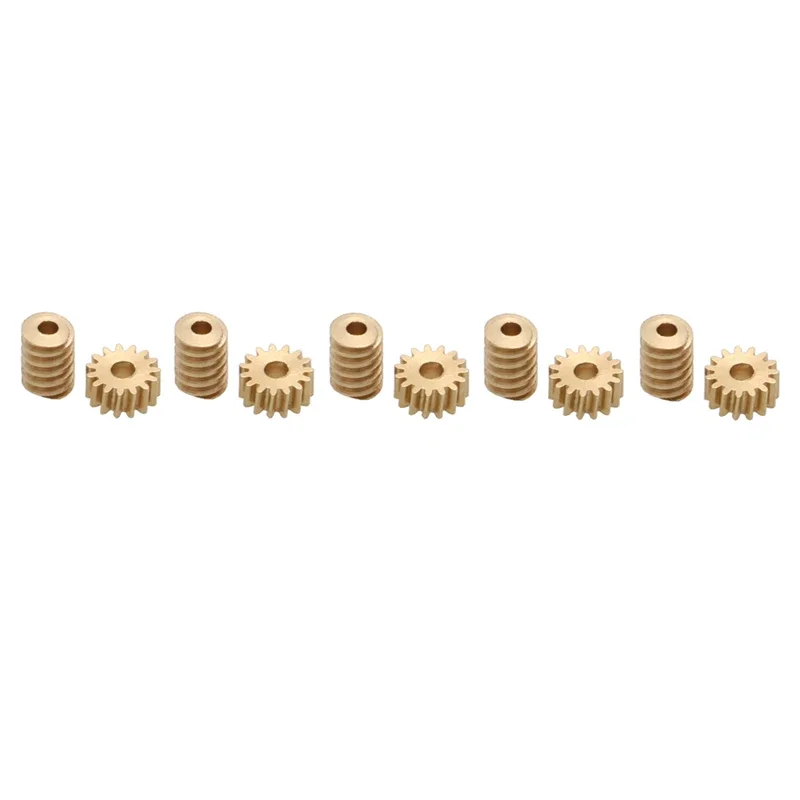 5Sets 1:87 modul 0,2 15T Micro Messing Turbine Wurm Statische Ändern Getriebe Loch Dia 0,8mm/1mm Reduktion ritzel Welle Stecker