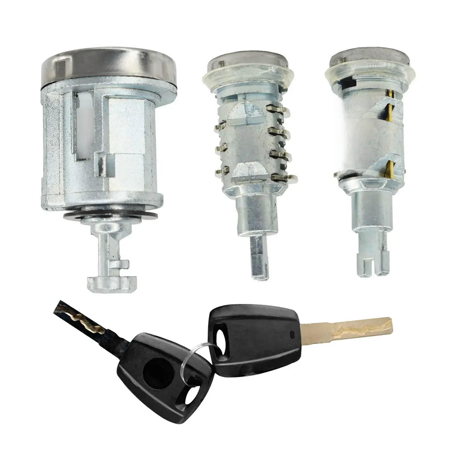 Loquet d'intervalles de barillet de serrure de coffre arrière de porte de voiture, 2 lames prédire, Fiat Ducato, cristaux et citations, KIT Boxer, 2006 Set, VILLE