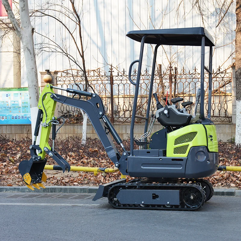 Minigraafmachine 0,8 1 2 5-ton rupsgraafmachine CE EPA Euro V Kubota-motor Hydraulische graafmachine Dieselmotor Compacte graafmachine