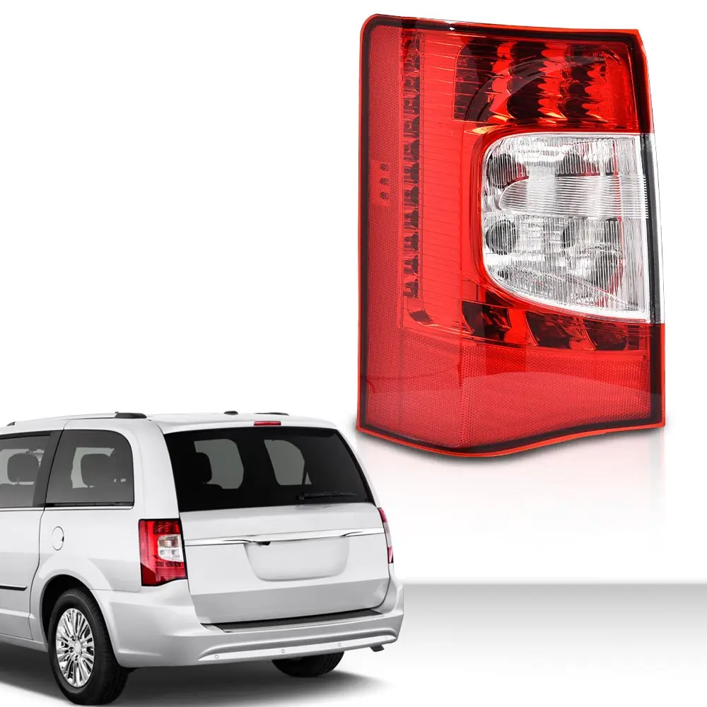 

Car Rear Led Tail Light W/ Bulbs Driver Side Fit for Chrysler 2011-2016 Town & Country 5182531Ae Ch2800198 Waterproof Durable
