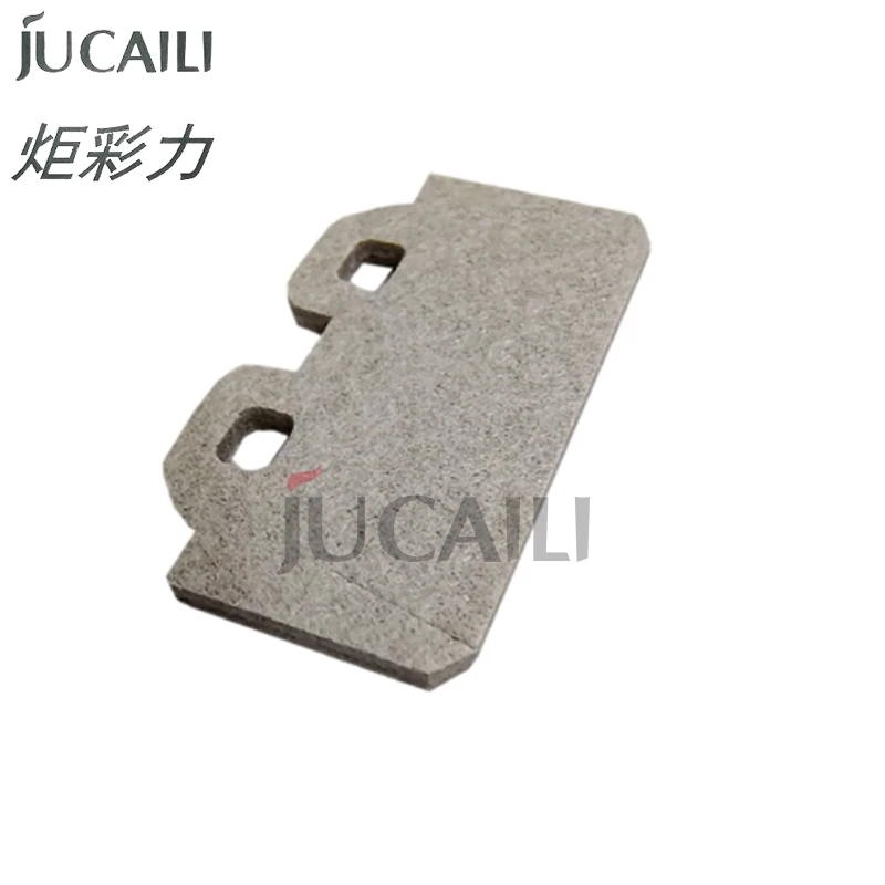 Jucaili Original Roland DX7 printhead wiper with Burrs Head Felt for Roland RE640 RF640 VS640 RA640 RJ740 BN20 printer cleaning