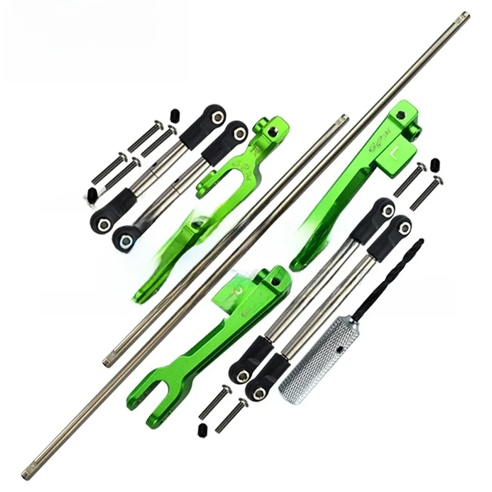 GPM Metalen Voor Achter Sway Bars Linkage Trekstang 8596 + 8597 + 8598 voor Traxxas 1/7 UDR Onbeperkt Desert Racer 85076-4 85086-4 - afbeelding 2