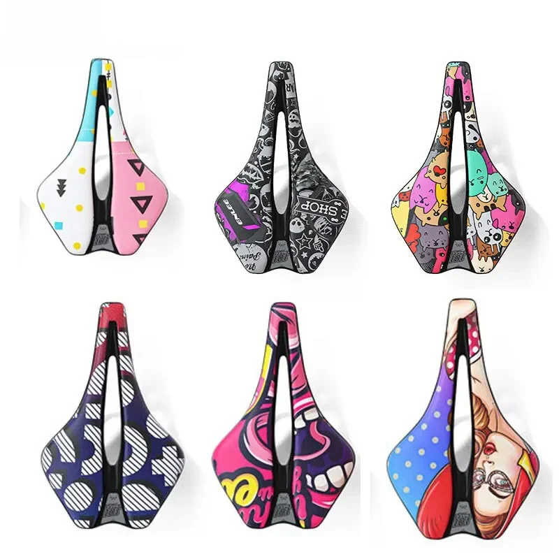 AliExpress enlee Bicycle Saddle MTB Mountain Road Bike Seat PU Leather Gel Filled Cycling Cushion Comfortable Shockproof Bicycle Saddle