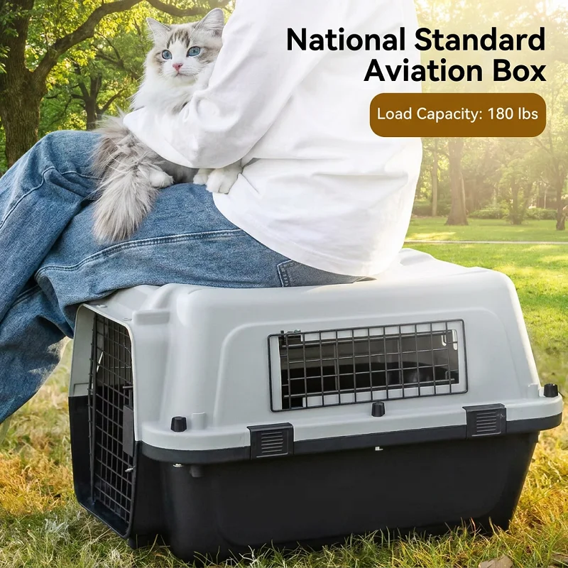 IATA-Approved Pet Travel Carrier – Airline Cat & Dog Transport Cage 6