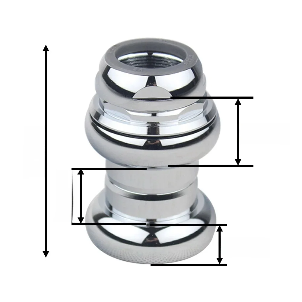 AliExpress TOOPRE Threaded Bicycle Headset Fixed Gear Racing Bike Headset Bearing 22.2mmx30x27mm Aluminum Alloy For Front Fork Inner Dia 22.2mm