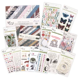 Creative Path Value Pack zestaw do scrapbookingu rzemiosło papierowe zestaw karta DIY Making seria torba na akcesoria Journal Decoration Lucky Box