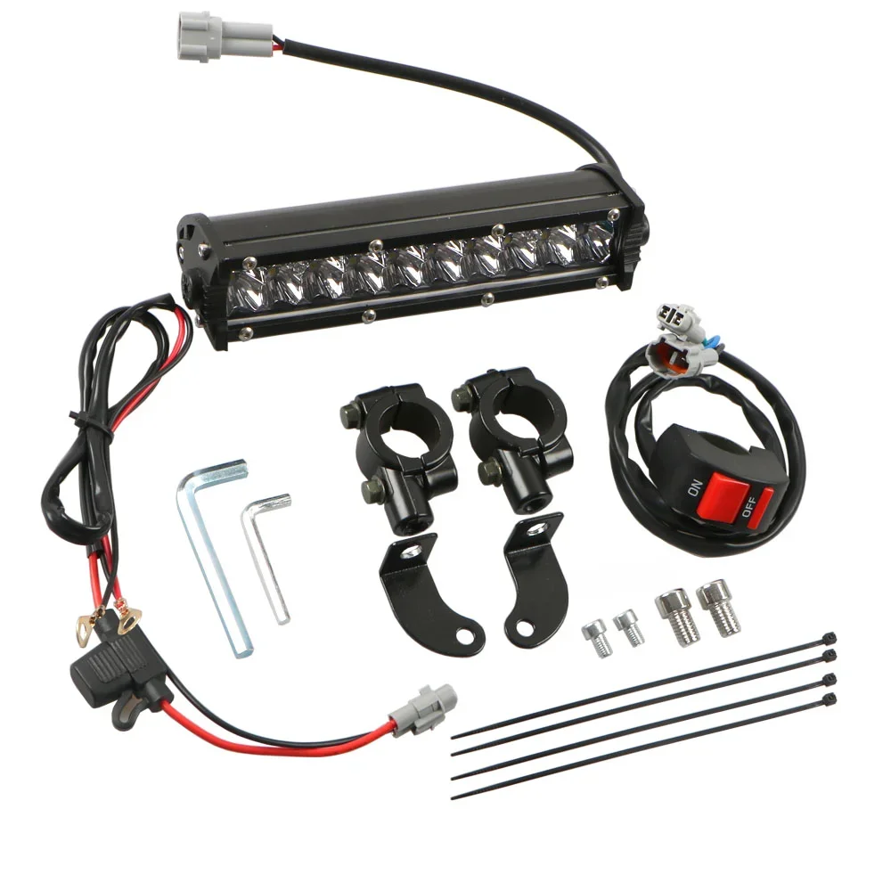 AliExpress NONE 60W Motocross LED Light Wiring Harness Plug-Play Headlight Assembly For KLX110 CRF110 TTR110 YZ250F Dirt Bike Pitbike Handle Bar