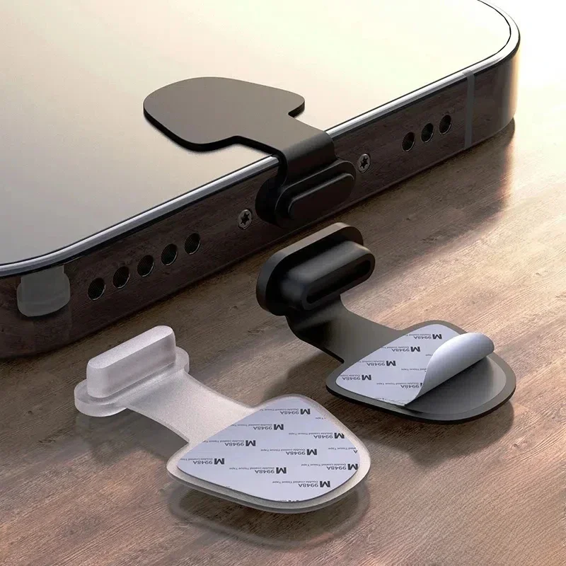 2/4/6 stuks Poort Opladen Anti-stof Stof Plug voor iPhone 14 Samsung Xiaomi Huawei USB Type-C Poort Protector Siliconen Dustplug Cover - afbeelding 2