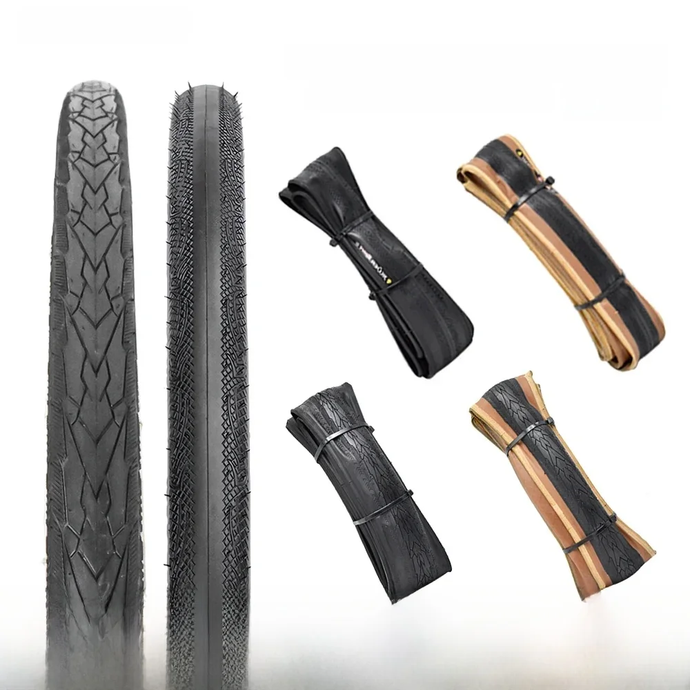 AliExpress TANKE Road Bike Tire 700X28C/700X25C 60TPI Black and yellow edges puncture-proof Bicycle Tire forGravel Bike/JILUER Folding Tire