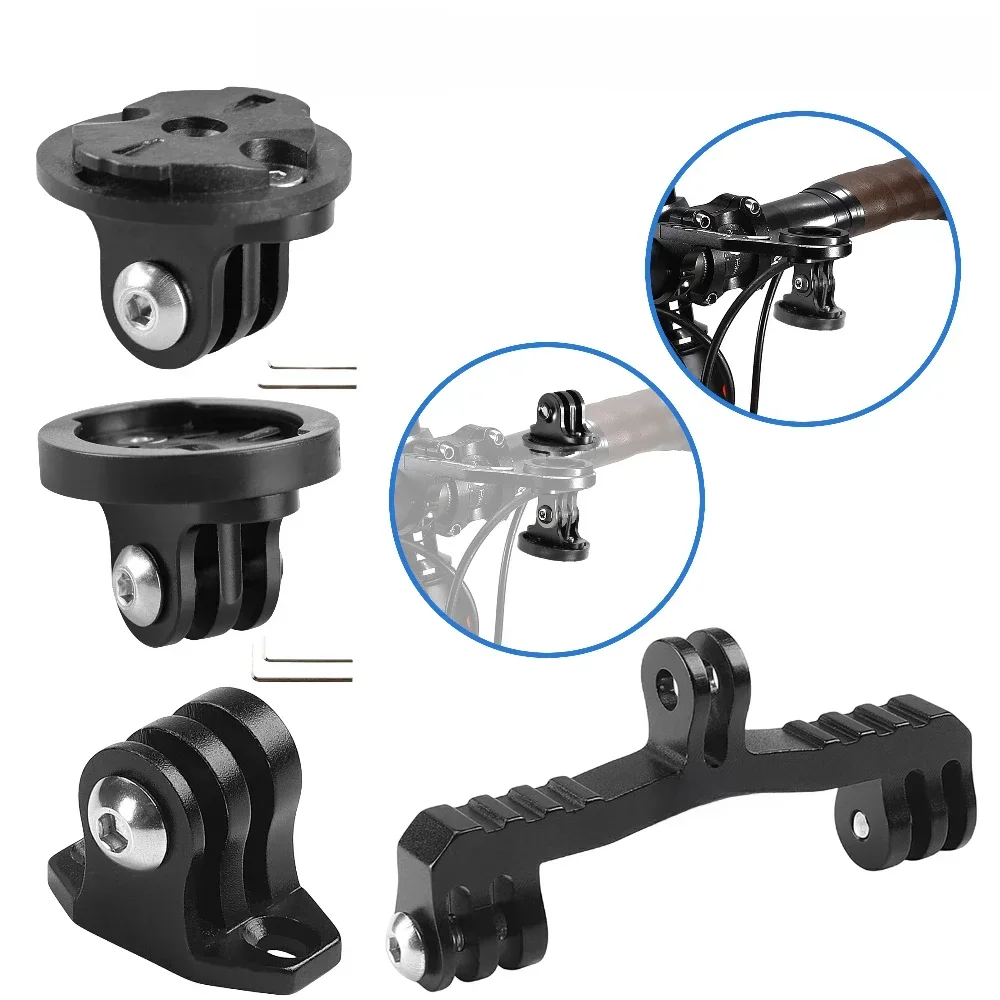 AliExpress VKTECH Bicycle Sports Camera Mount Holder Base Bike Front Light Bracket Adapter Aluminum Alloy Cycling