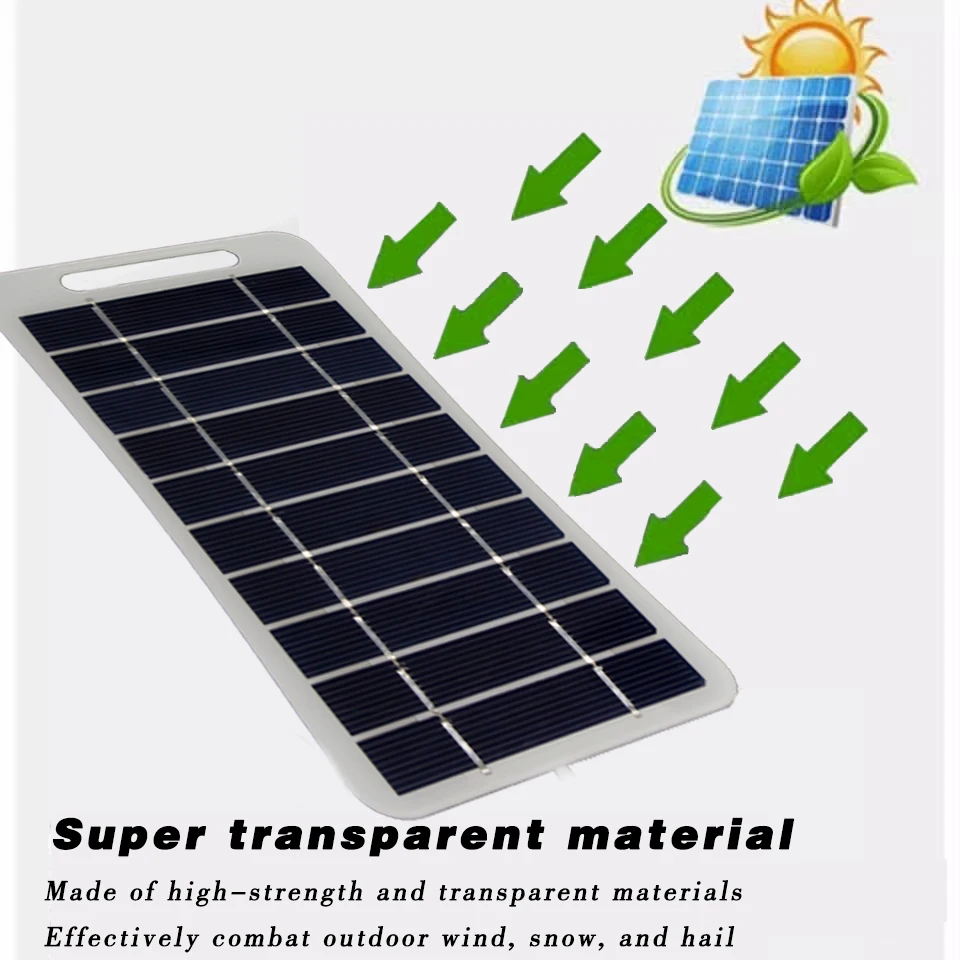 Solar Panel 5V 2W Output USB Outdoor Portable Solar System Mobile Phone Charger Lighting Power Generation image 6