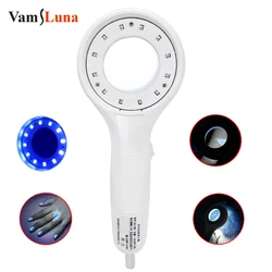 Exame da pele handheld detector de fungos da pele melasma detector madeiras lâmpada versicolor madeiras médicas lâmpada