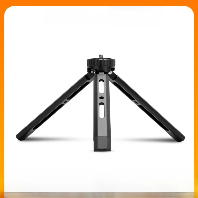 Mini metalowy statyw podstawka biurowa statyw ze stopu aluminium ze śrubą 1/4 cala do projektora kamery DSLR ILDC — zdjęcie 2