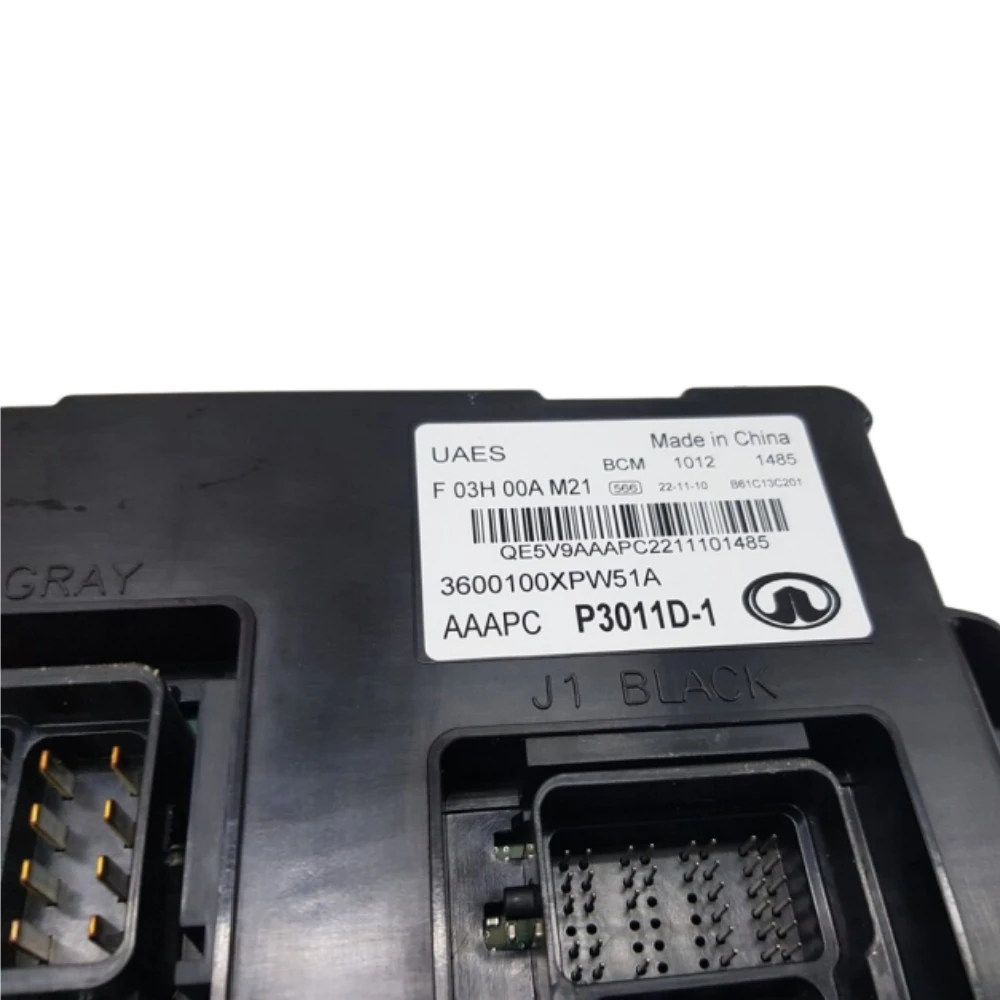 3600100 XPW51A Body controller โมดูล BCM สําหรับ Great Wall POER GW4D20M เครื่องยนต์