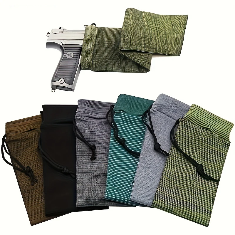 

1 PCS 40x11cm Tactical Gun Holster Sleeve – Soft Fabric Outdoor Hunting Storage Bag for Rifle Protection