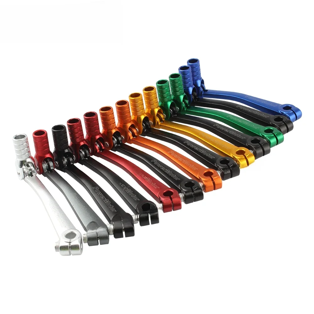 AliExpress PowerMotor Motorcycle Gear Shift Lever Universal Accessories for KTM Suzuki Yamaha Kayo 125 140 150 250cc ATV Pit Dirt Bike Motocross