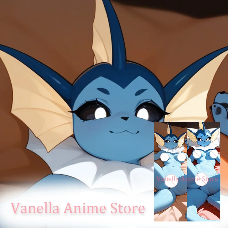 

Двусторонняя наволочка Dakimakura Vapore с принтом аниме, наволочка в натуральную величину