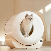 FurryTail Smart Litter Box, App and Self-Cleaning, Large Capacity with 40 Litter Bags, Suitable for Cats 1.5-10kg,