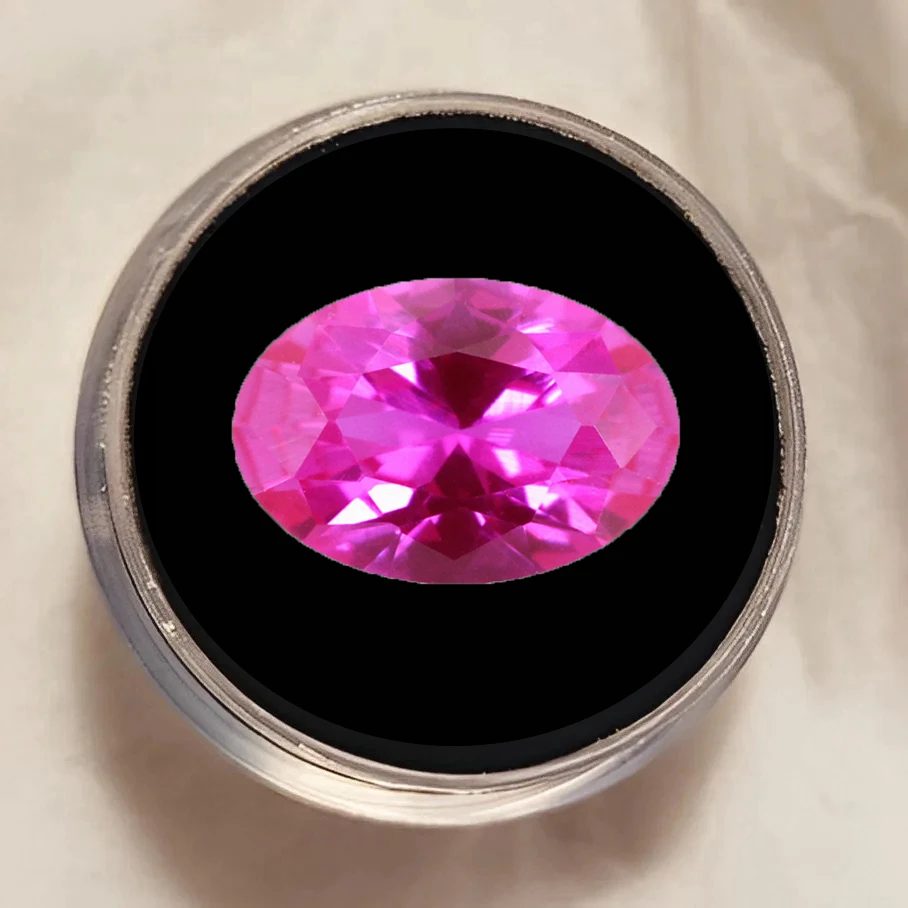 

Розовый рубин свободной огранки, светящийся под УФ-светом, овальный, 13x18 мм, 14,0 карата, проходит тест на твердость по Могу, драгоценный камень для изготовления ювелирных изделий/коллекции/украшений